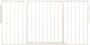 Babydan Flex S-WIT     =    Deurtje 72 cm + 2X Section 20 cm = Max 112cm ( incl. wandbevestiging)