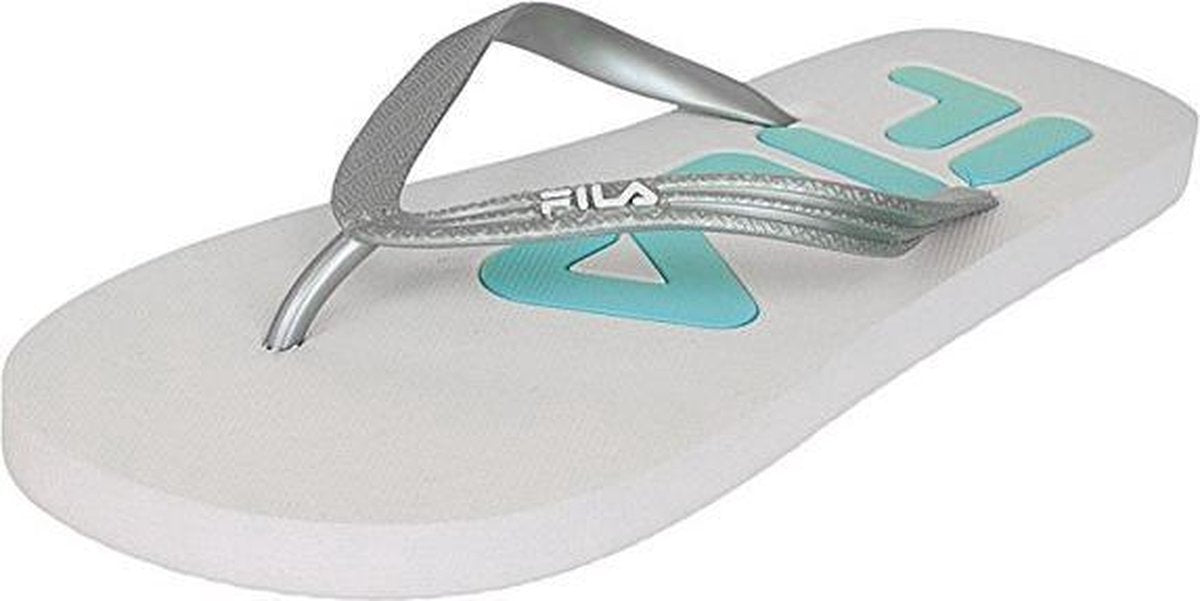 Dames Teenslippers | Fila Troy Flip Flop | Wit | Maat 36