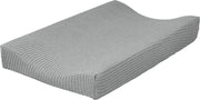 Cottonbaby Aankleedkussenhoes - wafel gebreid - grijs