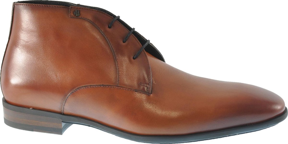 Van Bommel 20057/04 G+  Veterboots - Cognac- Heren maat 43