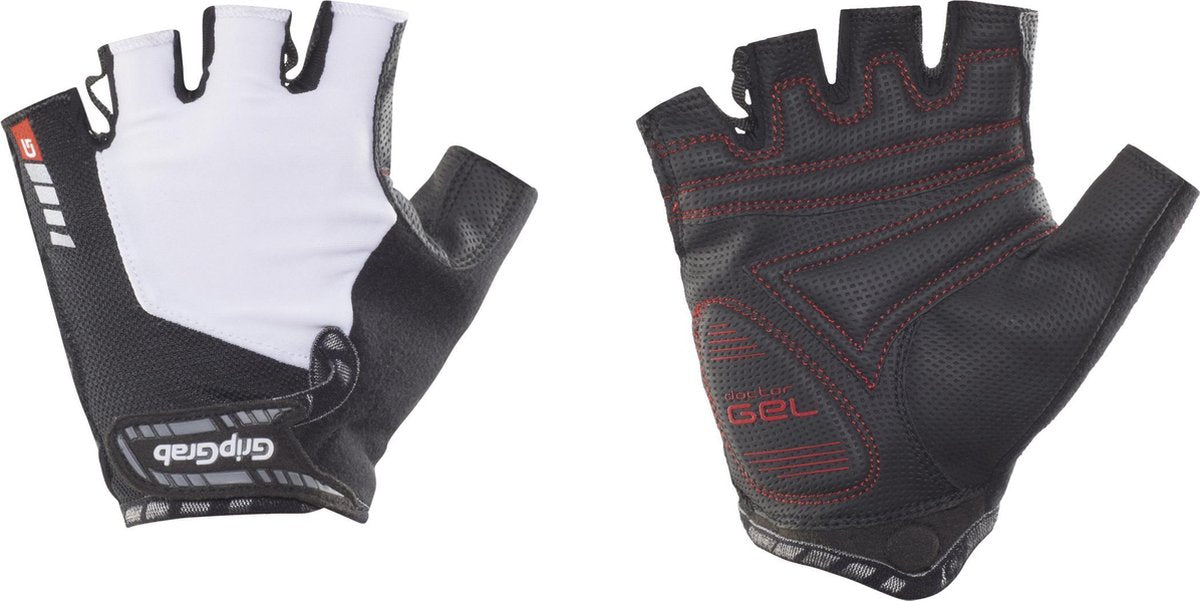 GripGrab ProGel Fietshandschoenen Unisex - Wit - Maat S