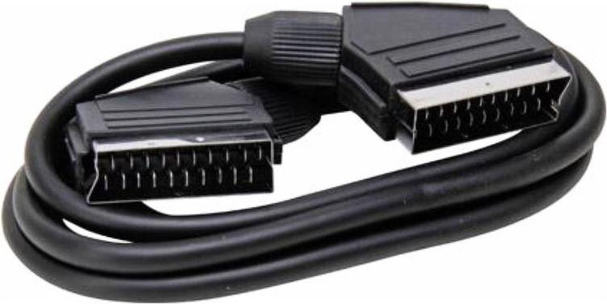 Kopp scart verbindingskabel 2x scart 1