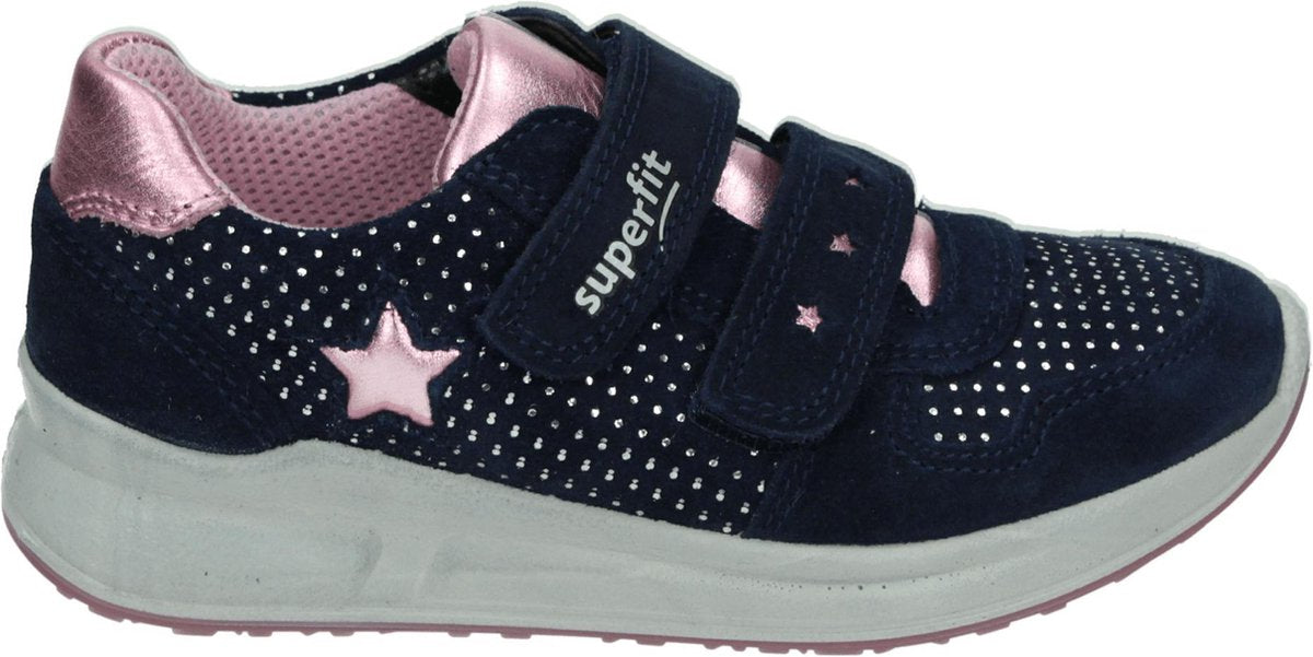 Superfit 187 - Kinderen Lage schoenen - Kleur: Blauw - Maat: 27