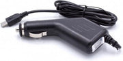 VHBW USB Micro B autolader met vaste kabel met TMC antenne - 2A / zwart - 0