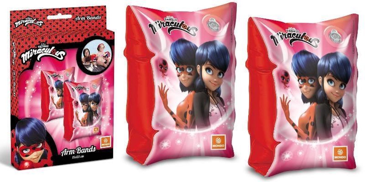 Miraculous Ladybug zwembandjes