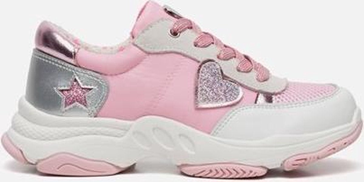 Mim-pi Sneakers roze - Maat 33