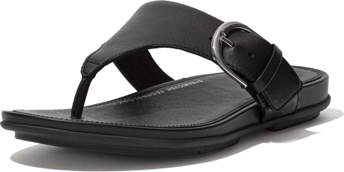 FitFlop  Vrouwen   Slippers / Damesschoenen Gracie toe-post - Zwart - Maat 39