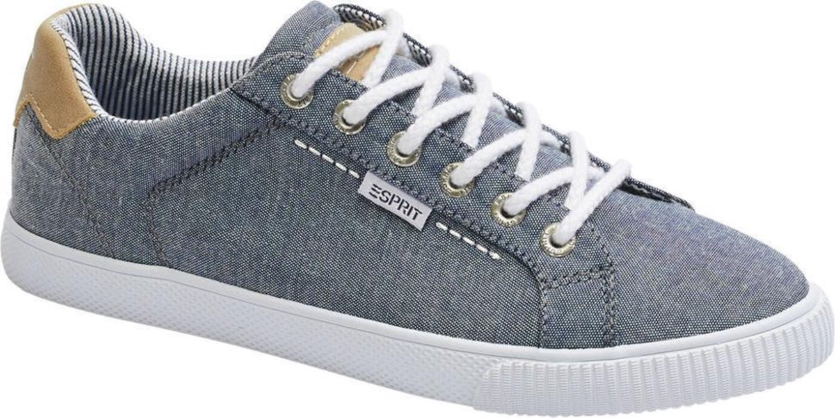 Esprit Dames Blauwe sneaker - Maat 38