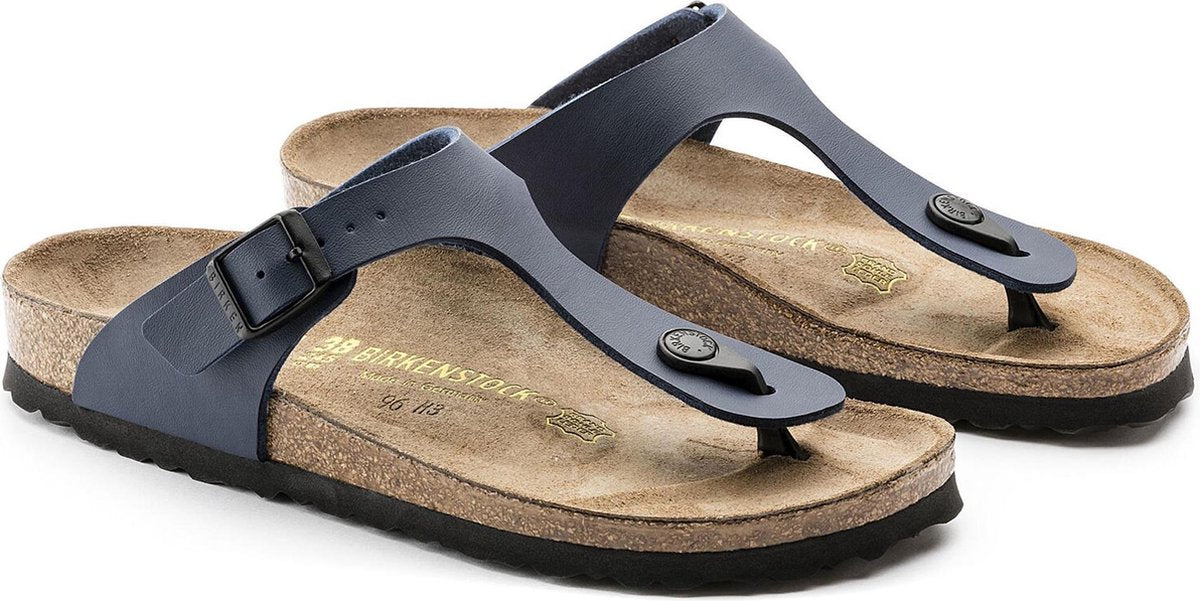 Birkenstock - Gizeh - Sportieve slippers - Dames - Maat 40 - Blauw - Blue BF