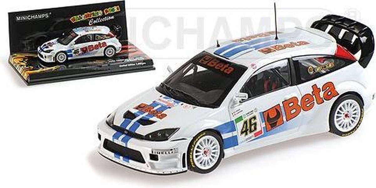 Ford Focus RS WRC 'Beta' #46 Rac Monza Rally 2007 - 1:43 - Minichamps
