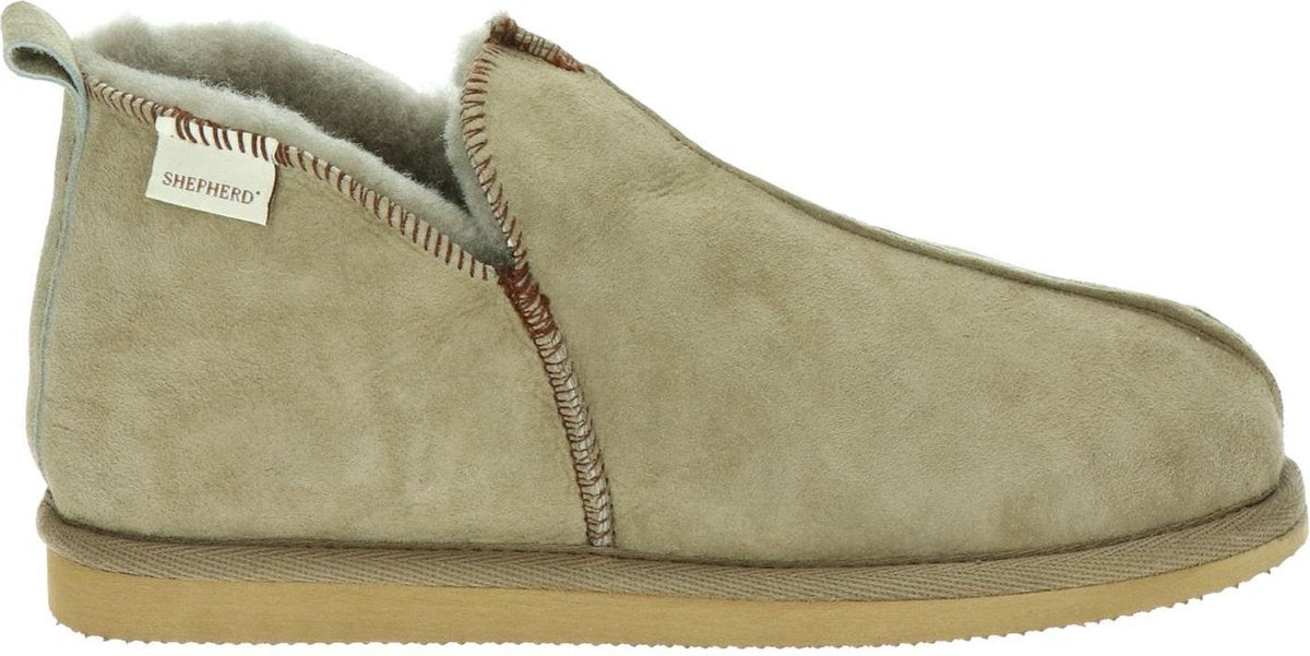 Shepherd Annie Dames Pantoffels - Taupe - Maat 38