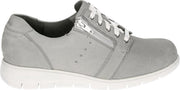 Durea 6220 H - Volwassenen Dames veterschoenen - Kleur: Grijs - Maat: 43.5