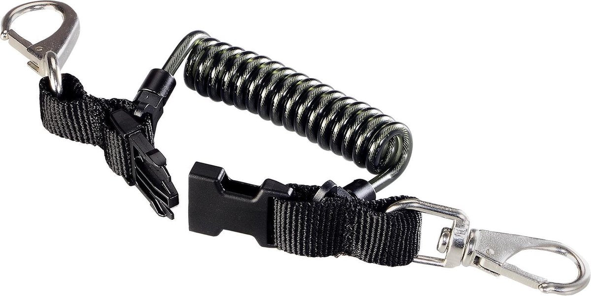 Spiraalkabel SP8A Dubbele RVS Clips