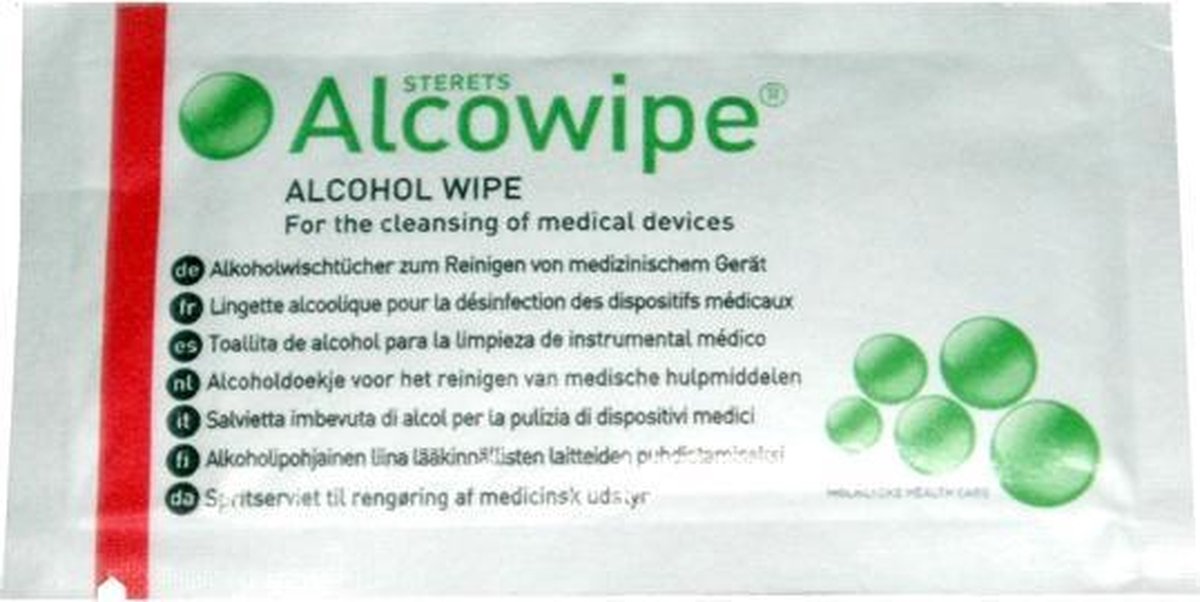 Alcowipe Sterile Wipes - 10 Pack