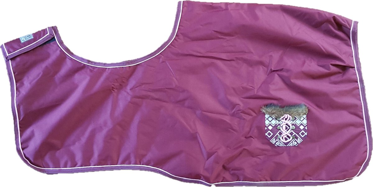Uitrijdeken turnout QHP fleece Arctic - M/185