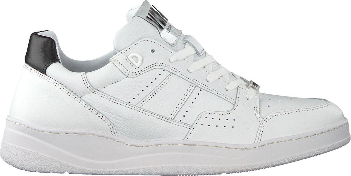 Verton J5337 Lage sneakers - Leren Sneaker - Heren - Wit - Maat 43
