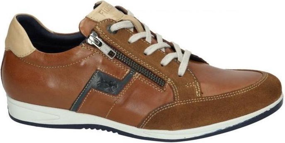 Fluchos -Heren -  cognac/caramel - sneakers - maat 42