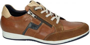 Fluchos -Heren -  cognac/caramel - sneakers - maat 42