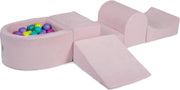 Foam Speelset met ballenbak Roze incl 100 ballen: Violet