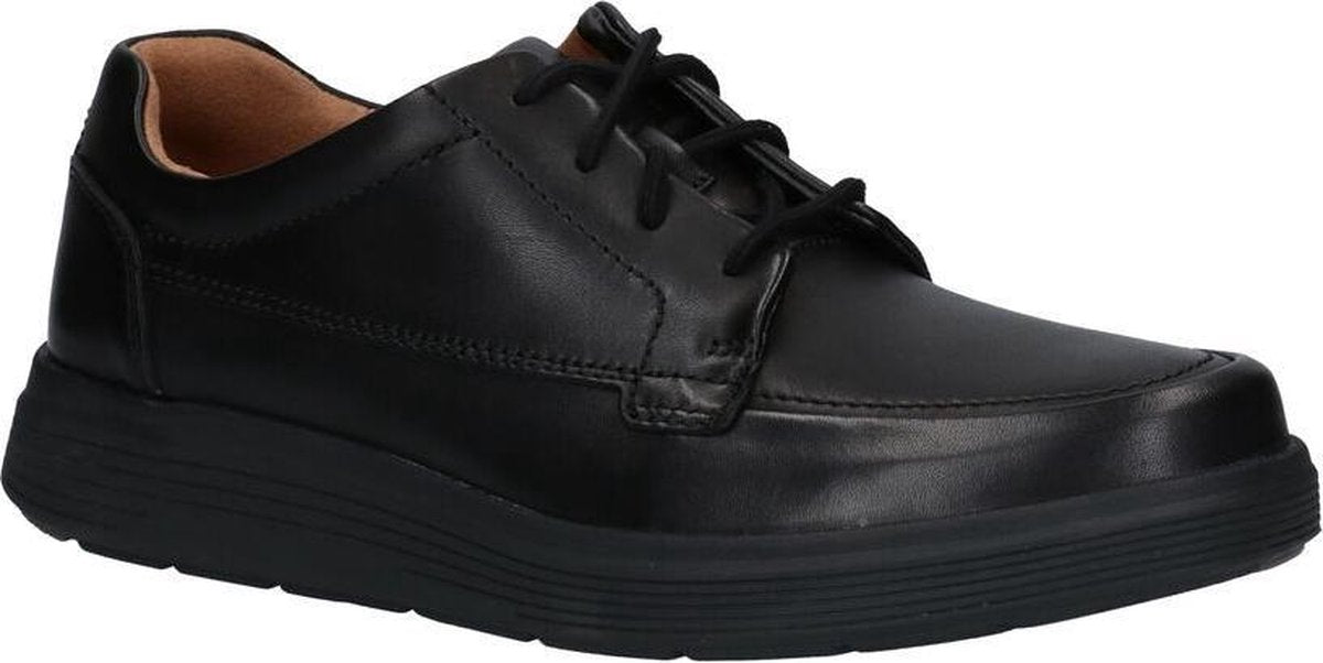 Clarks Zwarte Geklede Veterschoenen  Heren 42