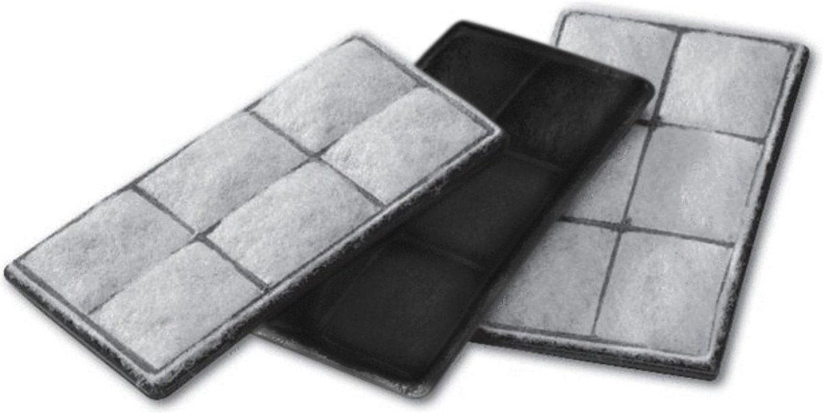 Litter Box Replacement Carbon Filters - 3-Pack