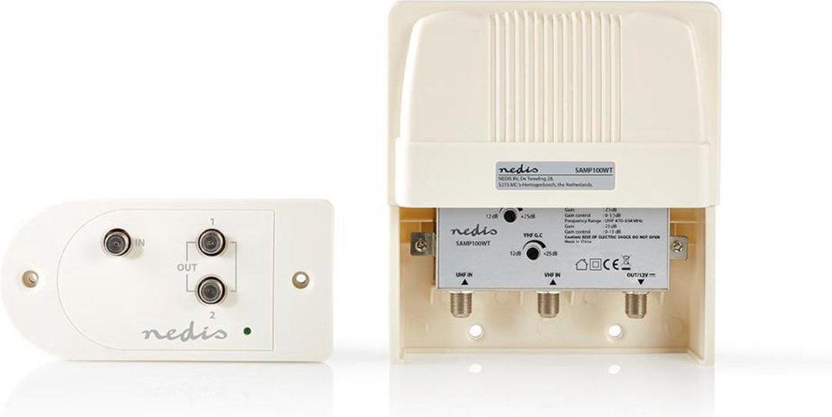 Versterkerkit voor mastmontage | VHF | UHF | Max. 25 dB versterking