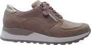 Waldlaufer Sneakers H64007 302 921 Nubuck Stretch Beige Lichtgoud 40