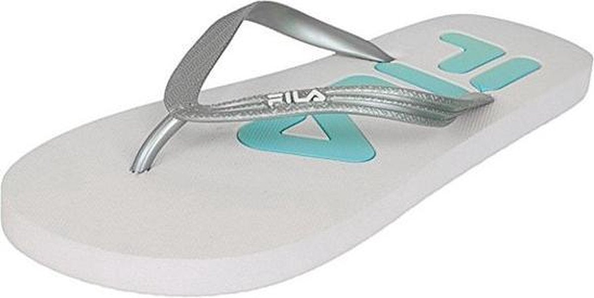 Dames Teenslippers | Fila Troy Flip Flop | Wit | Maat 37