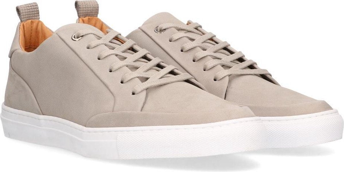 Van Dalen Morgan sneaker leer M 15 25398 H1 28EO Mannen Sneakers - Grijs - maat 44