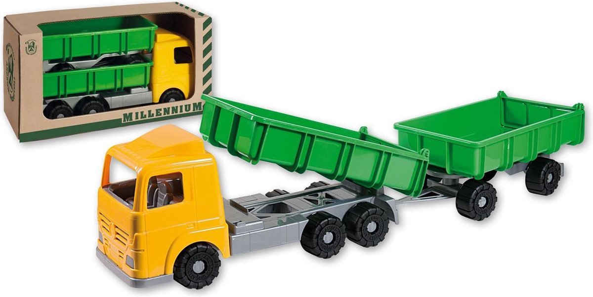 Vrachtwagen met Aanhanger