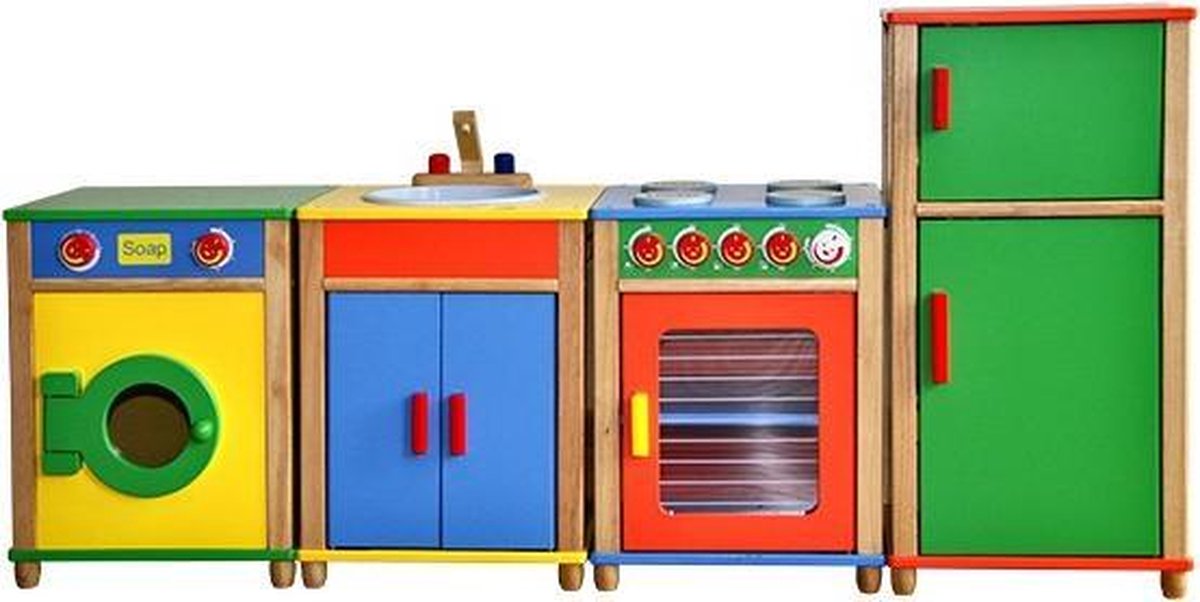 Vigatoys Speelkeuken compleet 4-delig