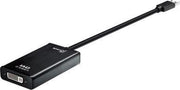 j5create JUA330 USB 3.0 DVI-I Zwart kabeladapter/verloopstukje
