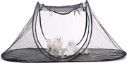 TBG 40 # Ademend Mesh Camping Tent Indoor Outdoor Draagbare Opvouwbare Hond Kat Vogelnesten Reptiel Huizen Voor Buiten Yard Garden Decor