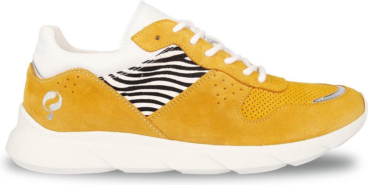 Dames Sneaker Hillegom - Oker geel