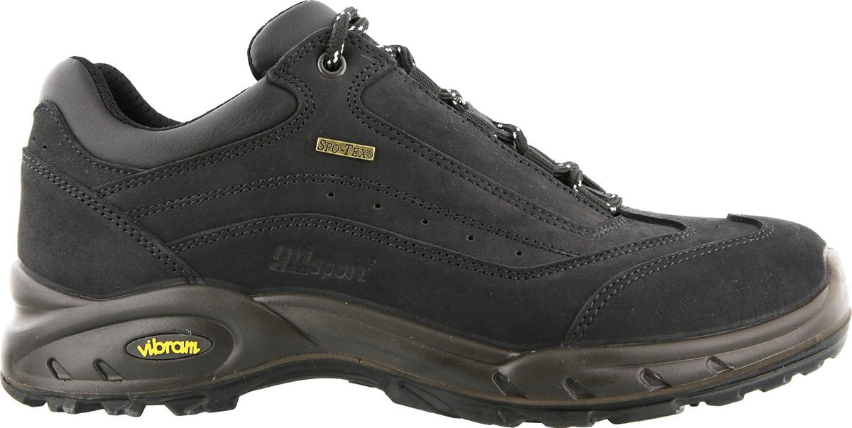 Grisport Travel Low Wandelschoenen Heren - Zwart - Maat 46