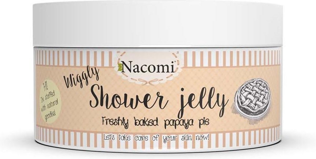 Nacomi Shower Jelly - Freshly Baked Papaya Pie 100g.