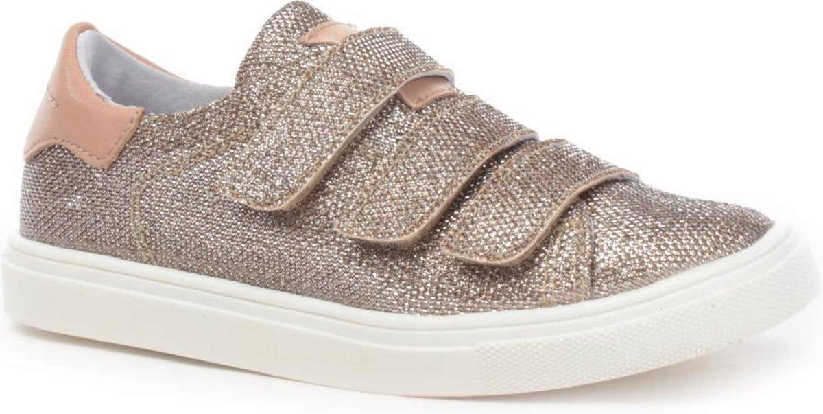 Kickers - Kick M.Canvas Klassiek 94961 - Vrije Tijd - Meisjes - Goud - Oro Claro-Nude