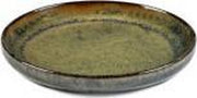 Serax Surface By Sergio Herman Olijfbordje - Ø16cm x H2cm - 4 Stuks - Indi Grey