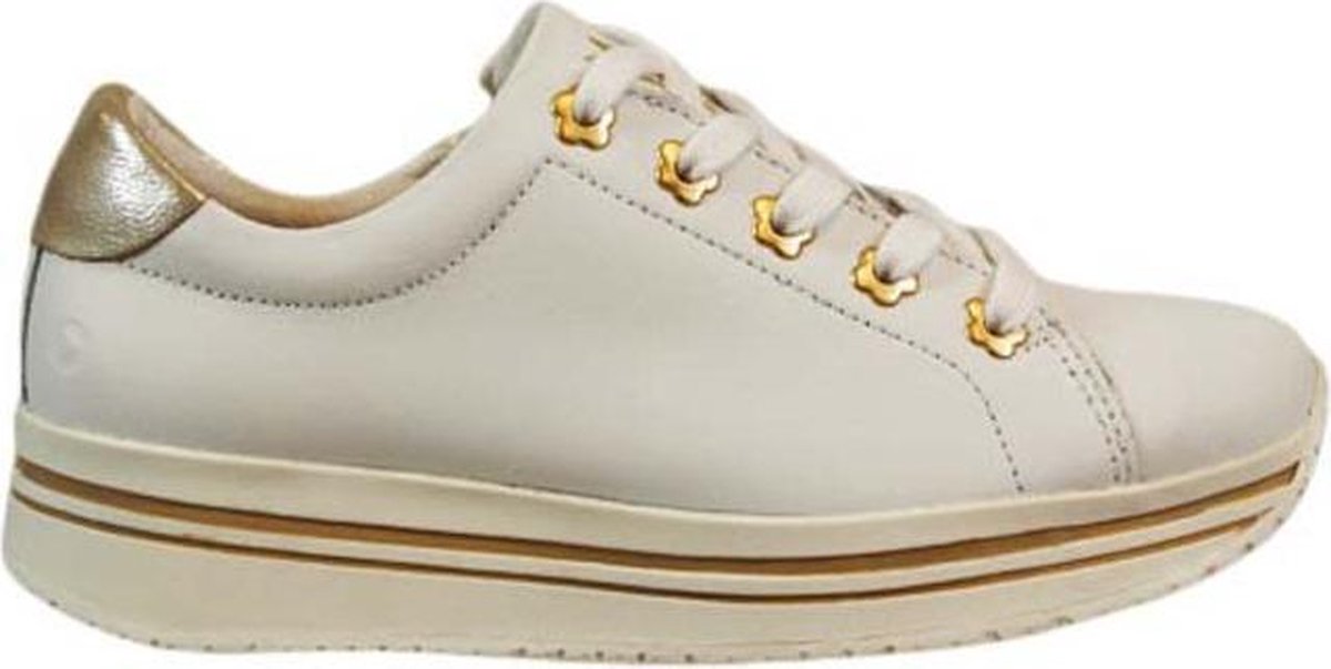 Braqeez 419260-500 Meisjes Veterschoenen - Wit - Leer - Veters