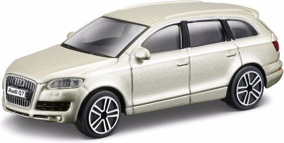 Speelgoed modelauto Audi Q7 lichtgoud metallic 1:43