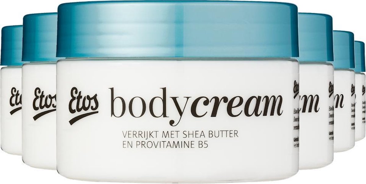Etos Bodycreme - helpt bij droge huid - 6 x 250 ml