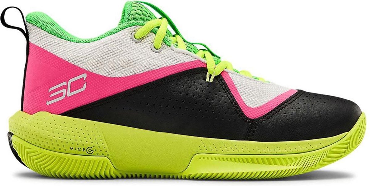 Under Armour Sportschoenen - Maat 40 - Mannen - geel/groen/roze