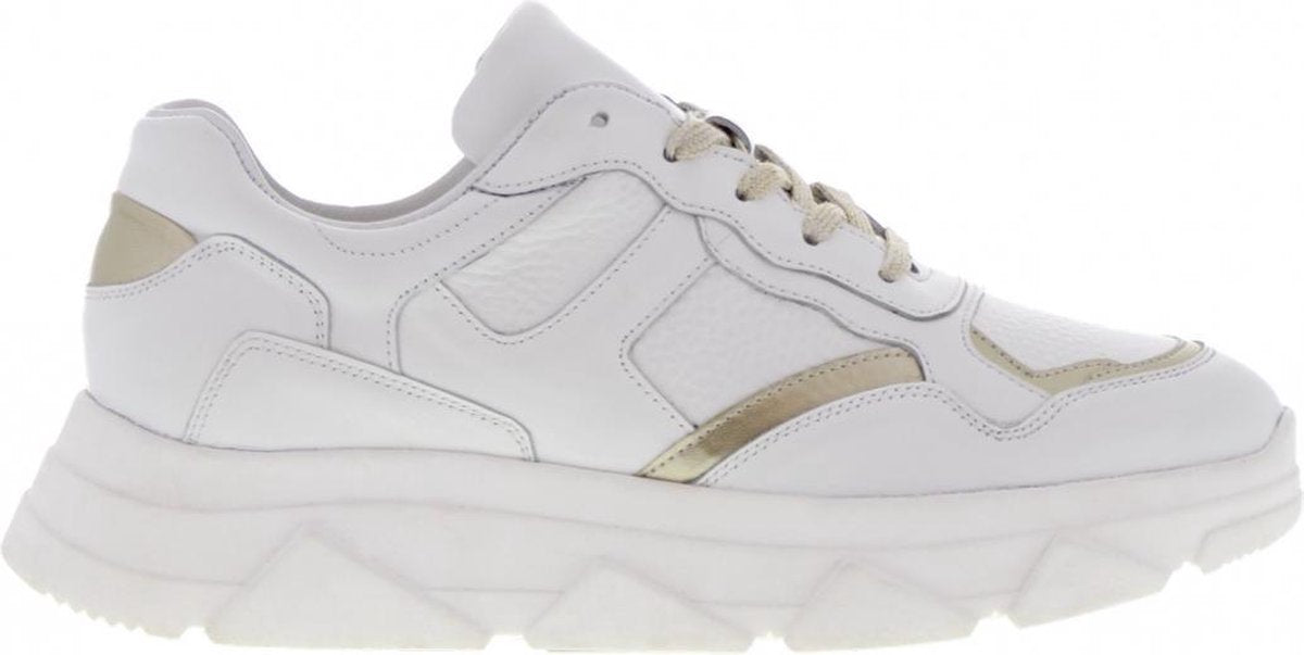 TANGO kady fat 10-j sneakers dames wit wit 200 white leer 42