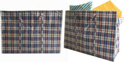 MixMamas Big Shopper / Opbergtas / Waszak XL 70x50cm Set van 2 -Blauw