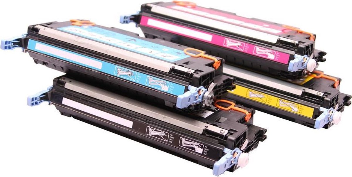 Set 4x compatible toner voor HP Color Laserjet 3600 3600N 3600DN 3600 N 3600 DN HP 501A Q6470A 502A Q6471A Q6472A Q6473A van ABC