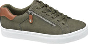 Graceland Dames Groene sneaker sierrits - Maat 38