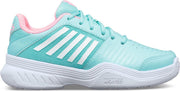 K-Swiss Court Express Omni  Sportschoenen - Maat 30 - Meisjes - lichtblauw/wit/roze
