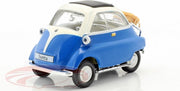 BMW Isetta 250 Blauw/ Wit 1:43 Cararama