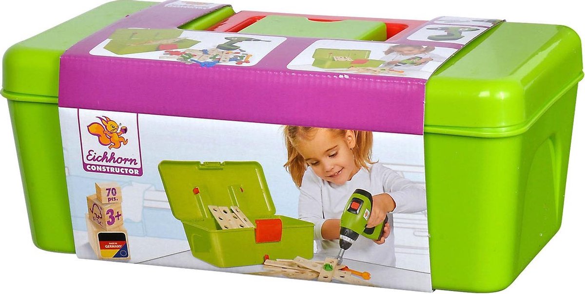 Eichhorn Constructor Tool Box With Drill