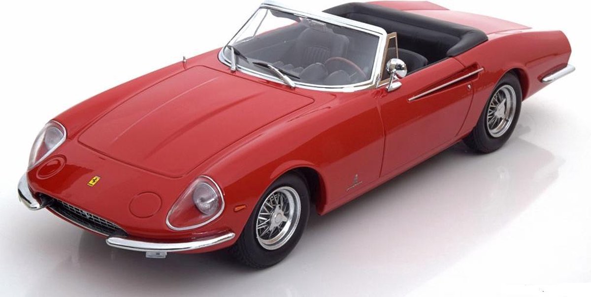 Ferrari 365 California Spyder 1966 Rood 1-18 KK Scale Limited 2250 Pieces